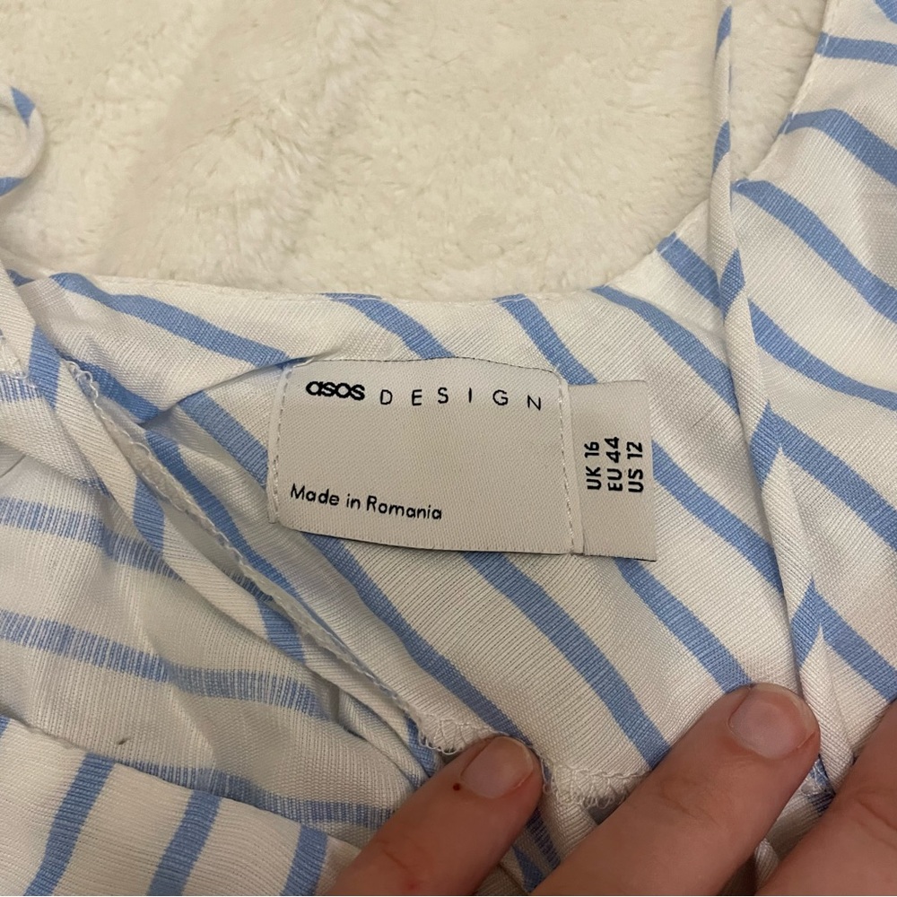 NWT asos diagonal striped dress! - Picture 3 of 4